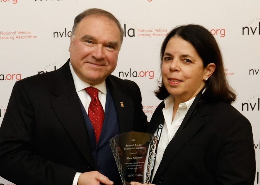Sloan receives NVLA award