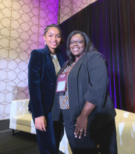 Dafney and Yara Shahidi at NAMWOLF