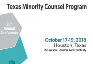 Texas Minority Counsel Program Flyer